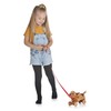 Ragtales RT501 Wooster Wooden Pull-Along Daschund Dog Soft Toy, Red