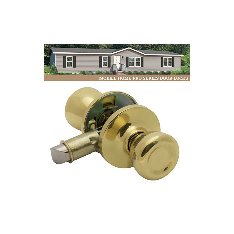 Pro-Grade Classic Mobile Home Passage Door Knob Hall and Closet