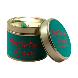 Lily Flame Mistletoe Kisses Tin, Blue