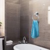 JiePai Vacuum Suction Towel Holder,Modern Shower Towel Ring,Washcloth Hand Towel