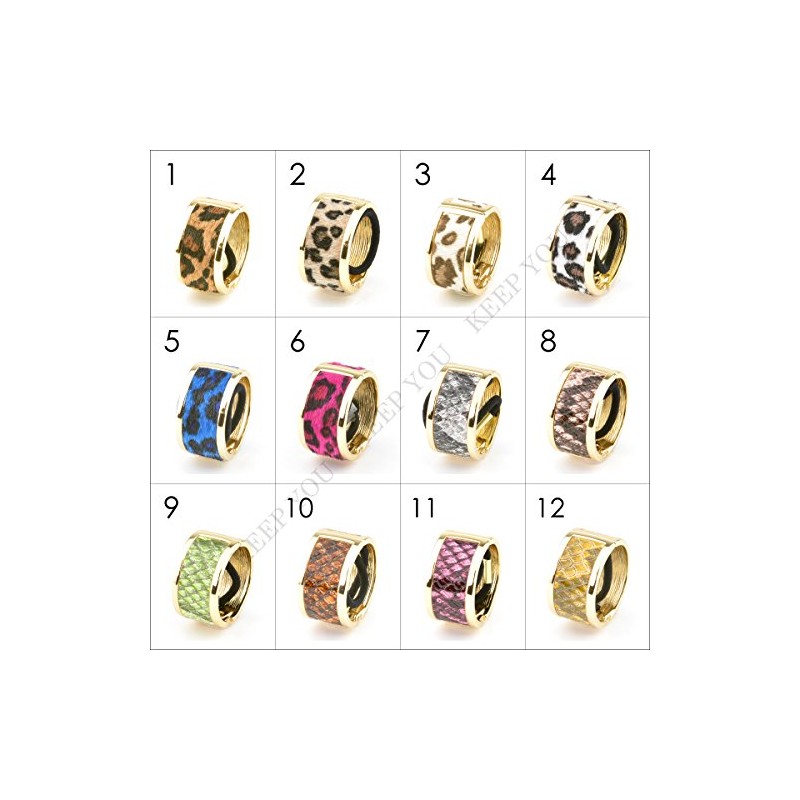(Keep You) Hair Cuff Hair Ring Animal Print 19 Different Hair