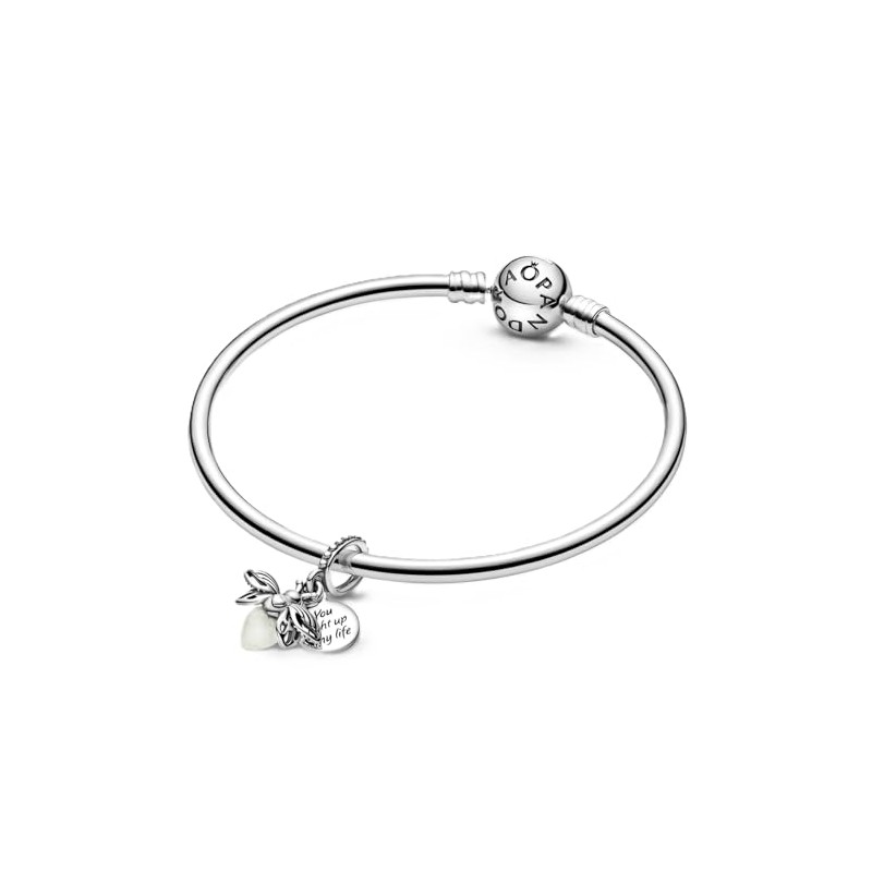 Dije de Plata con Luciernaga, Charm Plata 925 Luciernaga Evangeline