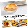 Cabilock 200Pcs Egg Tart Molds Foil Baking Trays for Pies
