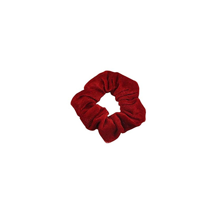 Pack of 2 Velvet Scrunchies (Red)