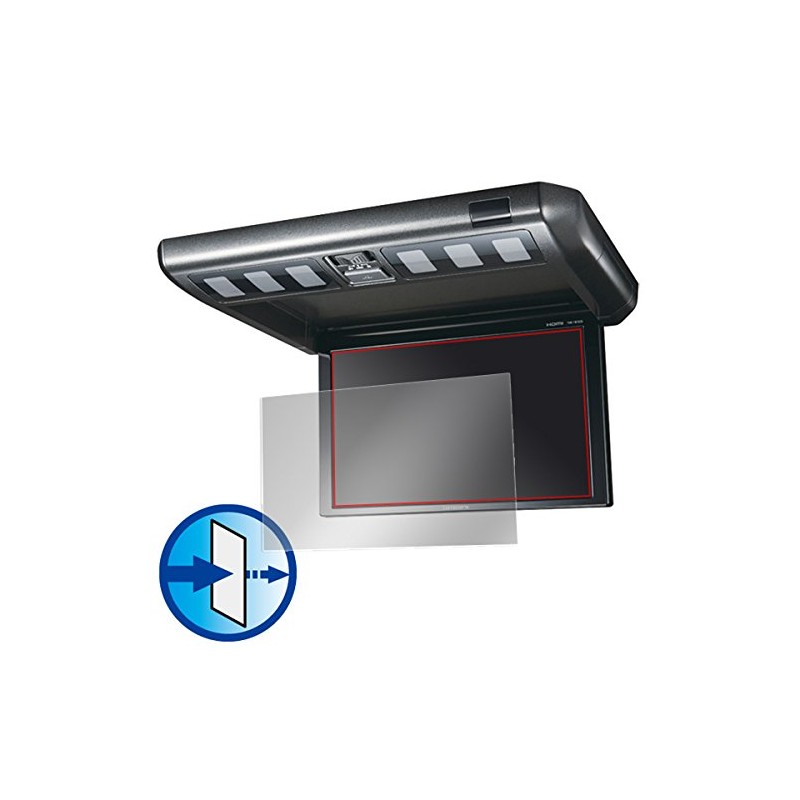 目に優しい ブルーライトカット液晶保護フィルム carrozzeria 10.2V 型ワイドVGA フリップダウンモニター TVM-FW1030 / TVM-FW1020 用