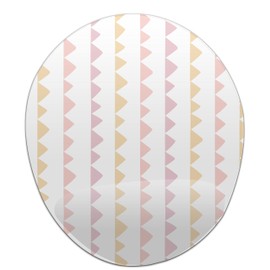 Bonamaison, Ergonomisches Mauspad mit Handgelenkauflage, Digital Bedruckt Mauspad Anti-Sehnenscheide Probleme, rutschfeste Unterseite, für Büro und Zuhause, Größe: 20x23 cm