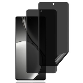 Privacy Screen Protector for Realme GT 6 5G/Realme GT 6T 5G [2 Pack],Anti Spy Screen Protector,Anti Scratch,Anti Fingerprint,Bubble-Free,TPU Film Anti-spy Protective Film for Realme GT 6//Realme GT 6T