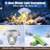Beau Jardin 4 Pack Solar Pathway Lights Outdoor Stainless Steel