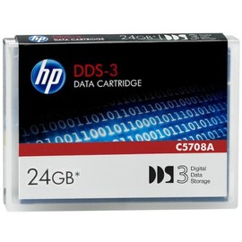 Hewlett Packard Tape, 4mm DDS-3, 125m, 12/24GB C5708A by Unknown