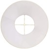Creme Large Bell Lamp Shade 9" Top x 18" Bottom