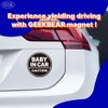 GEEKBEAR Baby on Board Magnet for Car - Baby on