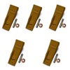 5-Pk 1U3252 J250 Bucket Digging Teeth with Pin's 8E6259 &