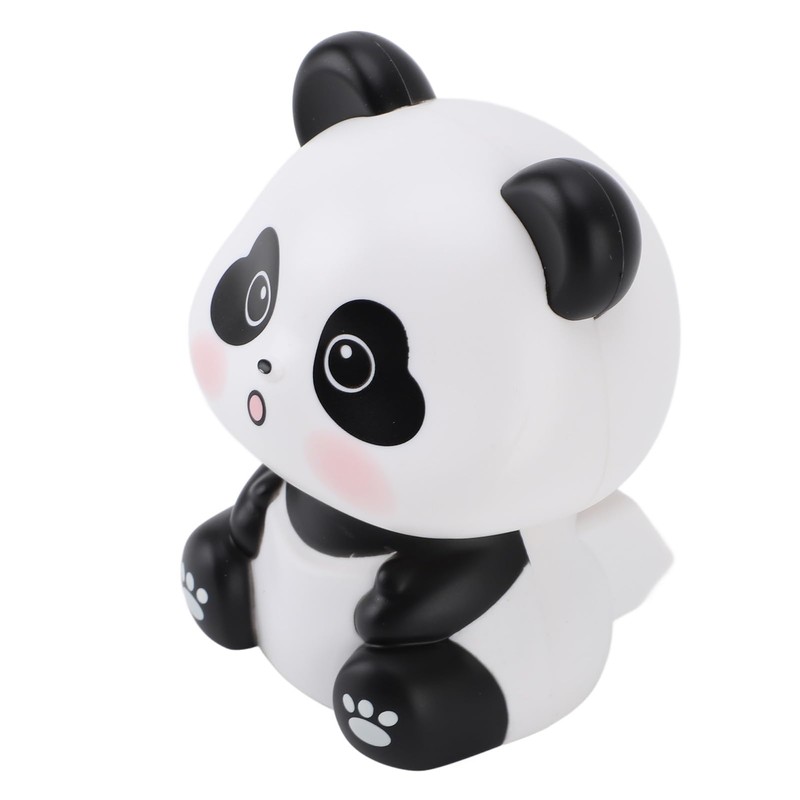 Pomya Nodding Panda Solar Panda Figurine Animal Sculpture Energy-Saving Environmental-Friendly