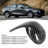 Gear Shift Knob Trim Carbon Fiber Grain Scratch Free Replacement