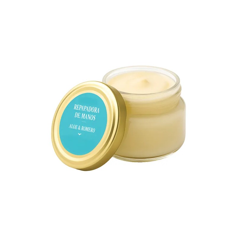Crema Para Manos De Aloe Y Romero Ingredientes Naturales Romero