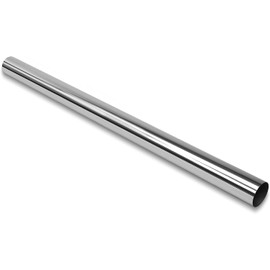 JY PERFORMANCE 5 Inch Straight DIY Custom Mandrel Exhaust Pipe Tube Pipe, 47.3 Inch Length, 5'' OD Mandrel Straight Pipe, T304 Stainless Steel, Universal Fitment - 17 Gauge