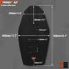 fewfuss Universial Dirt Bike Seat Cover - Soft Ribbed Rubber
