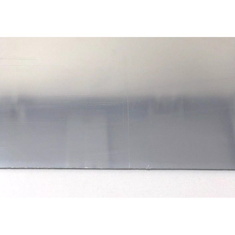 Acrylic Mirror Clear Plexiglass .125" - 1/8" x 24" x