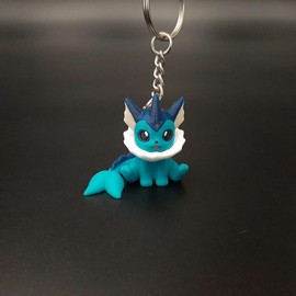 Poké Pal Keychains:_Vaporeon