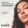 Babor Active Night Ampoule Serum Concentrates, Hyaluronic Acid Serum, Hydrating
