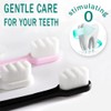 GoldDawn Extra Soft Toothbrush for Sensitive Teeth and Gums， Micro