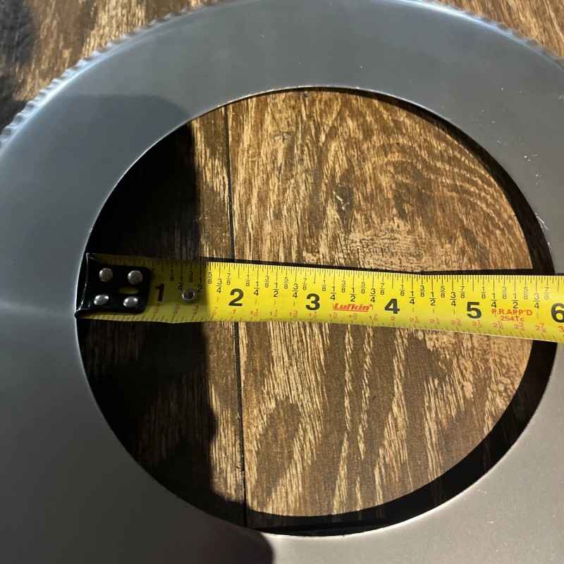 6” Stainless Steel Stove Pipe Chimney Trim Collar