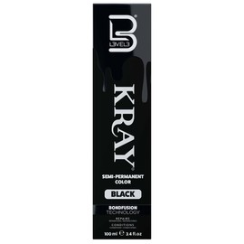 L3 - Level 3 Kray Semi Permanent Hair Color - Semi Permanent Hair Dye with Aloe Vera - Black