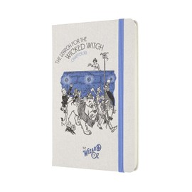 Moleskine Limited Edition Wizard of Oz Notebook, Hard Cover, Large (5" x 8.25") Ruled/Lined, Wicked Witch, 240 Pages