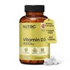 NUTOC Vitamin D3 4000IU Tablets - 400 Micro Tablets, 1+