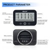 Waterproof Hanging Timer for Bathroom, Digital Kids Shower Clock with