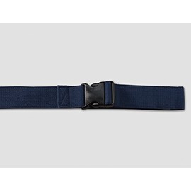 Kinsman Enterprises 80455 Gait Belt with Quick Release Plastic Buckle, 2" Width, 48" Length, 5 Blue