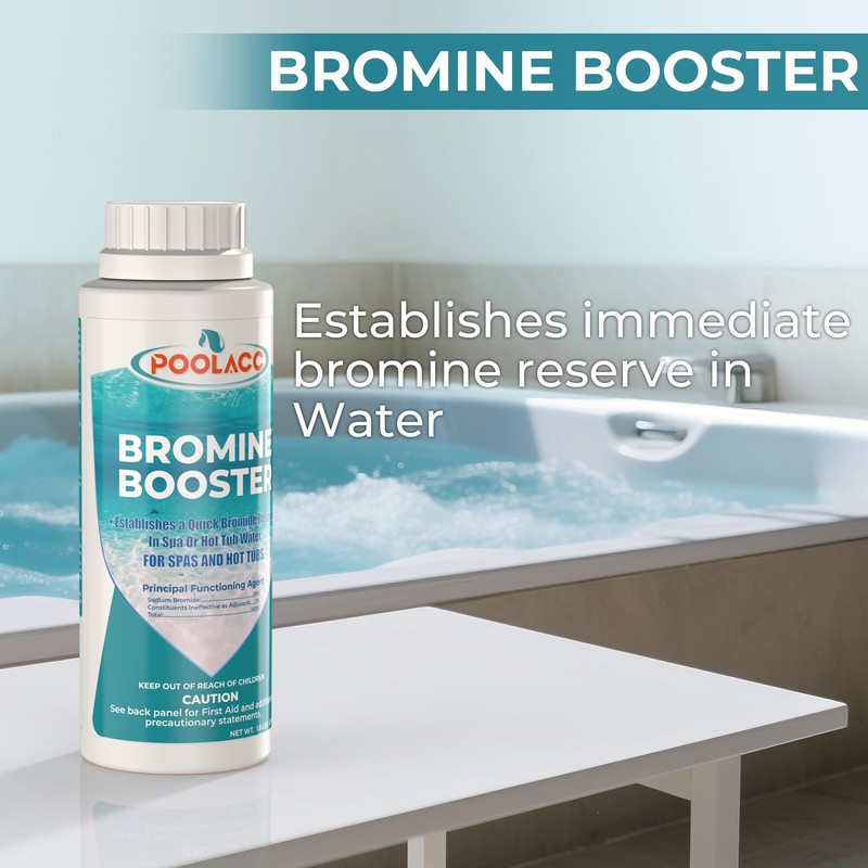 1.8LB Bromine Booster for Hot Tubs & Spas | Fast-Acting