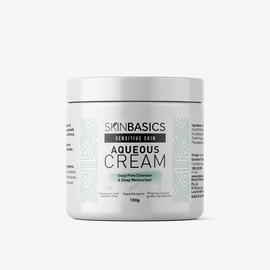 Skin Basics Aqueous Cream BP Soap-Free Cleanser 100g (Jar)