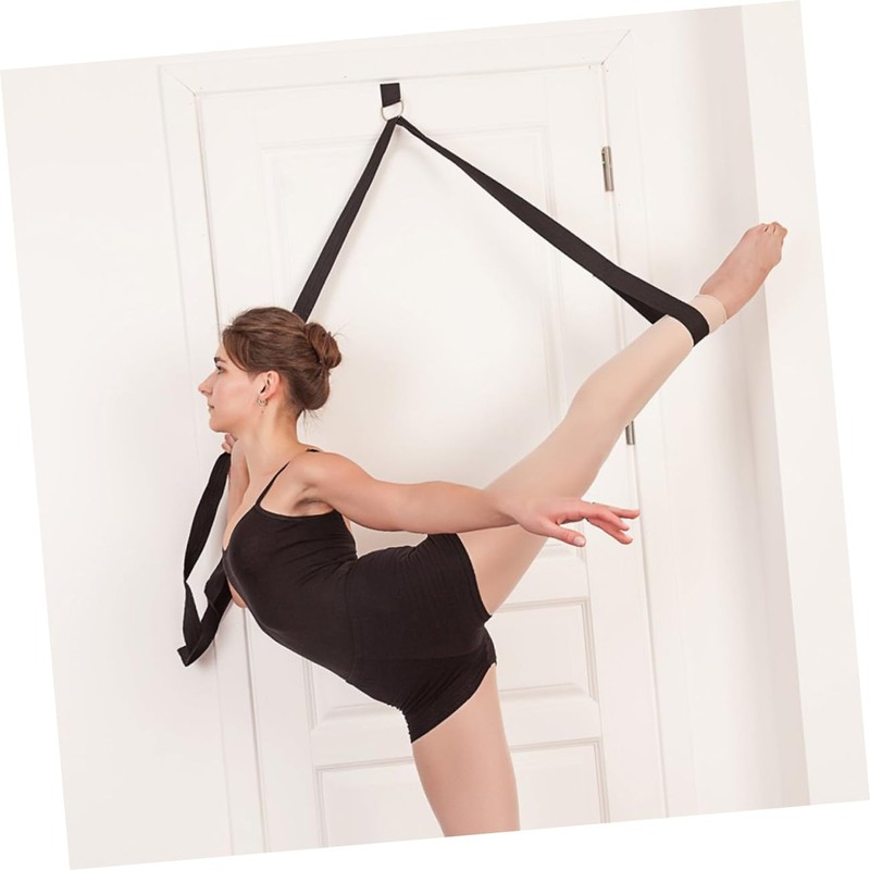 Kisangel Yoga Belt Stretching Strap for Leg Flexibility Training Door