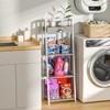 keomaisyto 4-Tier Elegant Ladder Shelf, Bathroom Storage Shelf, Ladder Bookshelf