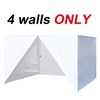 Eurmax USA Full Zippered Walls for 8x8 Easy Pop Up