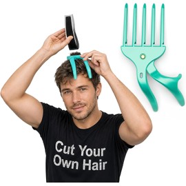 Agarre y recorte. Corta tu propio cabello en casa. - Herramienta de corte automático para usar con cortapelos Cortes de pelo DIY con más control para recortar y peinar.