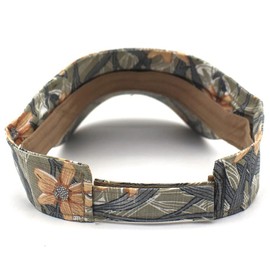 CHROME CRANE CB075 Men's Visor Sun Visor, Aloha Marine Cap, Wide Brim, Golf, Running