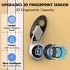 Eseesmart Fingerprint Gym Locker Padlock, Fingerpirnt Bluetooth APP Control Smart
