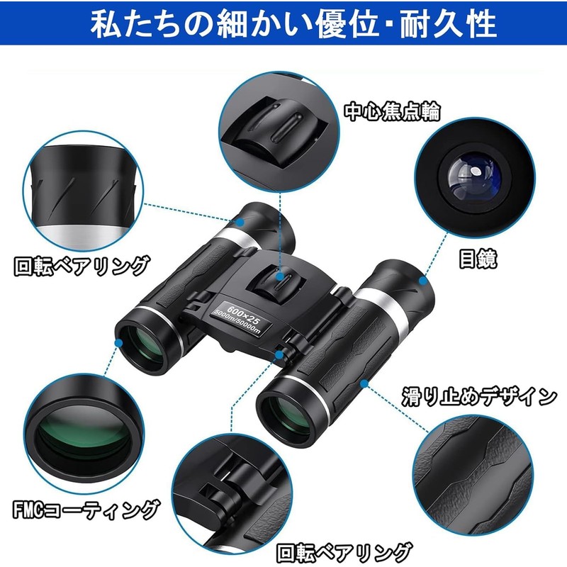 Binoculars (2025 Industry Newly Developed, 99.8% Transmittance, Vibration Proof, Ultra