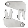 2-Pack Ignition Keys, 8H5306 Master Disconnect Key for Caterpillar CAT