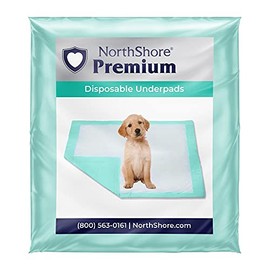 NorthShore Premium, 36 x 36, 40 oz, Puppy Pads, Green, Ultra Large, Pack/10