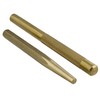 ABN Large Brass Punch Set, 2pc - Brass Drift Punch