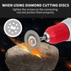 Pack of 20 Diamond Cutting Disc for Dremel Rotary Tool