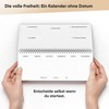 The old Uniture® table planner landscape without date, design weekly