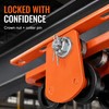 SucceBuy 0.5T/1T Manual Push Beam Trolley for Electric Hoists, Adjustable