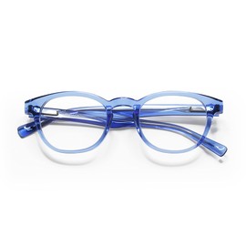 eyebobs Clearly… Unisex Premium Readers, Blue Crystal, 1.00 Magnification