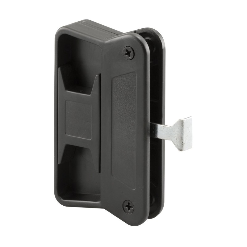 Prime-Line A 168 Black Plastic, Sliding Screen Door Latch and