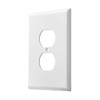 VEVOR Duplex Outlet Covers, 10 Pack 1-Gang Standard Size Wall