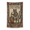 Weird Medieval Cat Tapestry Vintage Medieval Cat Aesthetic Wall Art